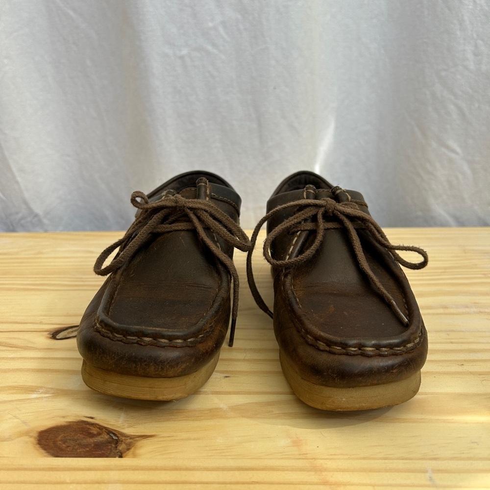 Clark’s Wallabee Ouled Brown Leather Women Size 7.5 - Picture 2 of 6